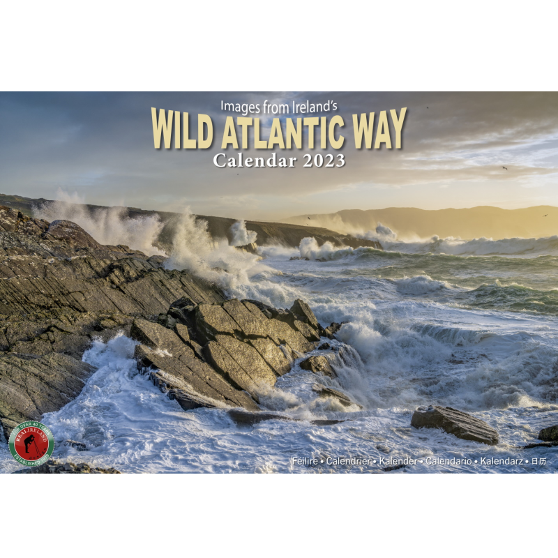 Wild Atlantic Way A4 Wall Calendar 2023 by Liam Blake